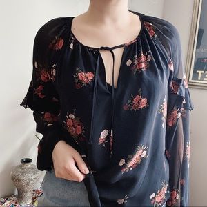 Emma & Olivia Floral Blouse